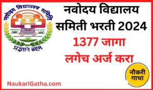 NVS RECRUITMENT 2024