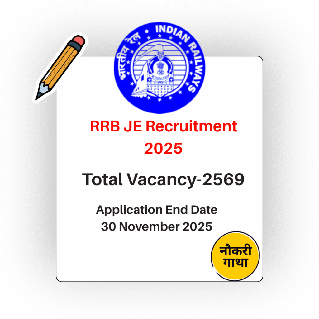 RRB JE Recruitment 2025